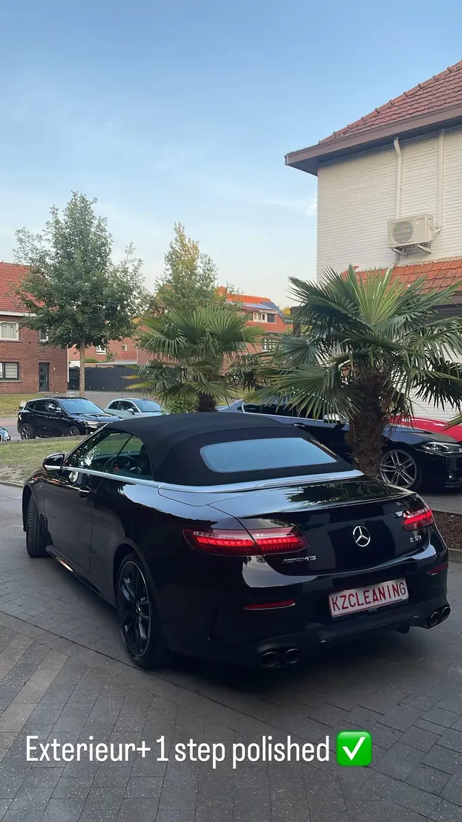 Mercedes E53 detailing